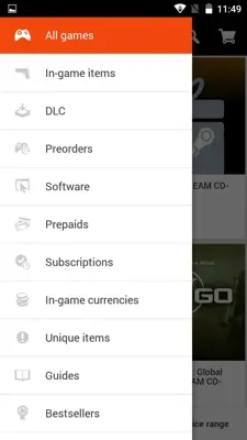 G2A Marketplace android App screenshot 1